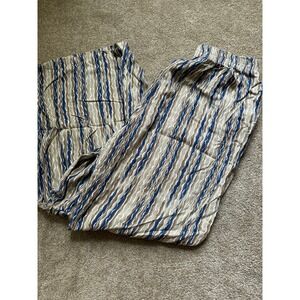 Fun vintage flowy pants tall wide leg 90s 70s boho hippy pant jazz casual lounge